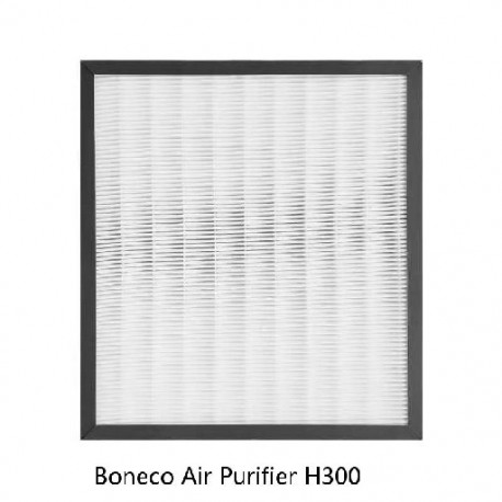 Fekete szín - AH300 H13 HEPA por pollengyűjtő szűrő 250*250*30mm Boneco H300 légtisztító szűrőhöz