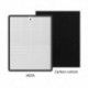Légtisztító szűrő Philips AC4001 AC4120 Carbon Cotton 305*240*5mm és HEPA szűrő 305*240*30mm porgyűjtő készlethez