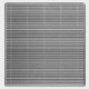 Szín: szénszövet - Alkalmas Philips légtisztító szűrőhöz AC4016/AC4076/AC4072 FY3107 362*277*45mm szénszövet