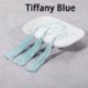 Szín: Tiffany Blue - 10-30db 70 mm-es akasztókötél selyem bojt rojt barkácsoláshoz kulcstartó fülbevaló horgok medál