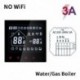 Szín: világos zöld - Tuya Smart Wifi termosztát elektromos padlófűtés víz/gáz kazán LCD digitális érintőképernyős