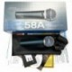 Szín: BÉTA 58A - Mikrofon Filaire Dynamique, hordozható, SHURE BETA, 58 a, Ideal pour Enregistrement Maison, Stúdió,