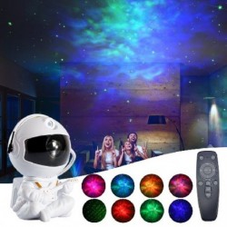 Kibocsátó szín: csillagok - Új Galaxy Star projektor Csillagos égbolt Éjszakai Fény Űrhajós Lámpa Otthon Szoba