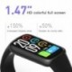 Szín: rózsaszín - Okosóra Női Férfi Bluetooth Karszalag Okosóra Sport Pulzusmérő Fitness Traker Vízálló Kézgyűrű