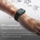 Szín: rózsaszín - Okosóra Női Férfi Bluetooth Karszalag Okosóra Sport Pulzusmérő Fitness Traker Vízálló Kézgyűrű