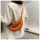 Fekete szín - Női melltáska nagy kapacitású Crossbody táska női vintage Half Moon Messenger kézitáska Női nylon napi