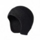 Fekete szín - Téli fülvédő sapka Férfi kültéri kötött sapka Meleg Skullies Beanies sapka Uniszex fülvédő