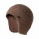 Fekete szín - Téli fülvédő sapka Férfi kültéri kötött sapka Meleg Skullies Beanies sapka Uniszex fülvédő