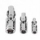 Szín: 10mm - 1/4&quot  3/8&quot  1/2&quot  univerzális csuklókészlet racsnis szög hosszabbító rúd aljzat adapter kézi