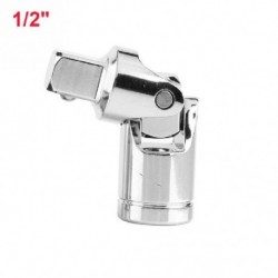 Szín: 12,5 mm - 1/4&quot  3/8&quot  1/2&quot  univerzális csuklókészlet racsnis szög hosszabbító rúd foglalat adapter