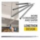 Szín: 12x140mm - 140 mm-es mennyezeti szintező hüvely meghosszabbító üreges csavar 10 mm/12 mm/13 mm/14 mm anya