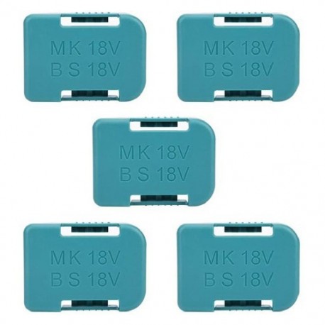 Szín: kék 5 db - 3/5 DB Makita 18V Rögzítő eszközök Akkumulátor tároló állvány tartó tok Elektromos szerszámtartó