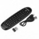 Szín: C120StandardEdition - Mini Air Mouse W1 C120 Fly Air Mouse Vezeték nélküli billentyűzet airmouse 9.0 8.1 Android TV