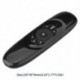 Szín: C120StandardEdition - Mini Air Mouse W1 C120 Fly Air Mouse Vezeték nélküli billentyűzet airmouse 9.0 8.1 Android TV