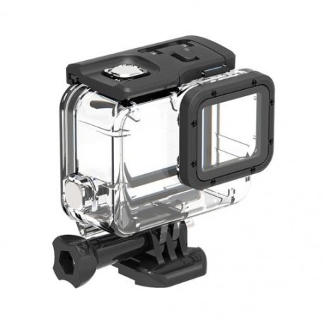 Szín: GoPro Hero5 6 7-hez - Fekete vízálló ház tok érintőképernyős hátsó ajtó Gopro Hero 9 10 víz alatti dobozhoz