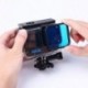 Szín: GoPro Hero5 6 7-hez - Fekete vízálló ház tok érintőképernyős hátsó ajtó Gopro Hero 9 10 víz alatti dobozhoz