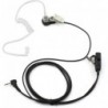 2 tűs PTT mikrofon fejhallgató Covert Acoustic Tube fülbe helyezhető fülhallgató Kenwood TYT Baofeng UV-5R BF-888S