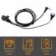 2 tűs PTT mikrofon fejhallgató Covert Acoustic Tube fülbe helyezhető fülhallgató Kenwood TYT Baofeng UV-5R BF-888S