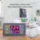 Szín: AC 110V-220V - W3230 12V 110V 220V LED digitális hőmérsékleti műszerek vezérlő nagy pontosságú termosztát
