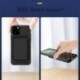 Fekete szín - Mágneses Power Bank 5000mAh vezeték nélküli telefontöltő külső akkumulátor gyorstöltés iPhone 14 13 12