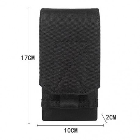 Szín: 17 X 10 cm - Állítható kültéri vízálló férfi női futó deréktáska Fitness öv csomag Mobiltelefon tartó