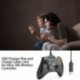 Fekete szín - 1,5 m-es USB töltőkábel Xbox 360 vezeték nélküli játékvezérlőhöz Play töltőkábel töltőkábel