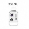 Szín: fehér CPL-lel - 200X nagyítású mikroszkóp lencse CPL mobil LED Light mikro zsebes makró lencsékkel iPhone Samsung