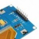 Fehér szín - TZT 2,4&quot  2,42 hüvelykes 128x64 OLED LCD kijelző modul SSD1309 12864 7 tűs SPI/IIC I2C soros interfész