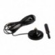 Fekete szín - Hordozható DVB-T-IEC High Gain 35 db beltéri digitális TV antenna 3 méteres kábellel HDTV-hez USB TV tuner