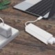 Fehér szín - 2/1-C típusú konverter notebookhoz Tápadapter Töltő Töltő Adapterkábel Adatkábel Átalakító Fej