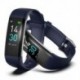 Szín: kék - 16 sport mód Sport Smart Watch IP74 Vízálló okosóra érintőképernyős vezeték nélküli intelligens