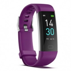 Szín: lila - 16 sport mód Sport Smart Watch IP74 Vízálló okosóra érintőképernyős vezeték nélküli intelligens