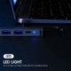 7 az 1-ben USB C hub és 4K HDMI-kompatibilis Type C adapter OTG Thunderbolt 3 dokkoló PD TF SD-vel Macbook Pro/Air iPad XPS