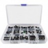 Fekete szín - 150 db Opamp Oszcillátor Időzítő Optocsatoló IC Pwm IC Chip választék Műveleti erősítő PC817 NE555