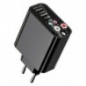 Vezeték nélküli adapter Bluetooth-kompatibilis 5.0 vevő TF / U lemez lejátszás QC 2.0 töltés fejhallgató TV-hez IR APP