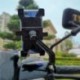 Szín: zafír - Motorkerékpár Moto Bike Telefon Navigációs Tartó Kormánytámasz Visszapillantó tükör rögzítő klip