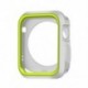 Szín: 38mm - Kétszínű védőburkolat szilikon Apple karórához 2/3 védőtok tok Apple Watch szíjhoz 42 mm 38 mm színes