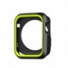 Szín: 42mm - Kétszínű védőburkolat szilikon Apple karórához 2/3 védőtok tok Apple Watch szíjhoz 42mm 38mm Color drop
