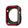 Szín: 38mm - Kétszínű védőburkolat szilikon Apple karórához 2/3 védőtok tok Apple Watch szíjhoz 42mm 38mm Color drop