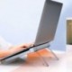Szín: ezüst - Beépített előtét, állítható összecsukható laptop hűtőtartó alumínium ötvözet számítógép