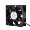Szín: 1 db - 1 db 7500 RPM DC12V 5,0A Miner hűtőventilátor 4 tűs csatlakozó kefe nélküli cserehűtő alacsony zajszint