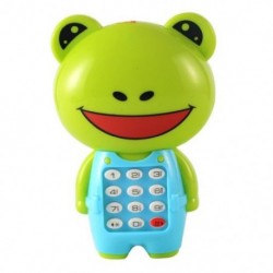 Szín: QX22003 - Elektronikus játék telefon zenés mini aranyos gyerek telefon játék korai oktatás Rajzfilm Mobiltelefon