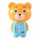 Szín: QX22002 - Elektronikus játék telefon zenés mini aranyos gyerek telefon játék korai oktatás Rajzfilm mobiltelefon