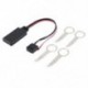 Auto Radio 6000CD Bluetooth-kompatibilis modul AUX-IN vezeték nélküli audioadapter kábel Ford Focus Mondeo 6000 CD-hez