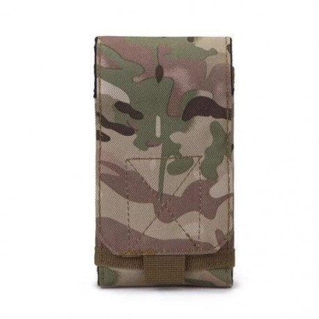 Szín: CP - Kültéri terepszínű táska Tactical Army telefontartó Sport deréköv tok Vízálló nylon EDC sport vadász