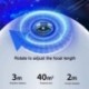Szín: 7 film - LED Galaxy projektor 7 az 1-ben Planetárium projektor Éjszakai fény csillag projektor lámpa gyerekeknek