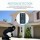 Fekete szín - M7 WIFI csengő Smart Home vezeték nélküli telefon ajtócsengő kamera biztonsági videó kaputelefon 720P HD