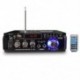 12V/220V BT-298A 2CH LCD kijelző Digitális HIFI Audio sztereó teljesítményerősítő Bluetooth-kompatibilis FM rádió