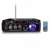 12V/220V BT-298A 2CH LCD kijelző Digitális HIFI Audio sztereó teljesítményerősítő Bluetooth-kompatibilis FM rádió