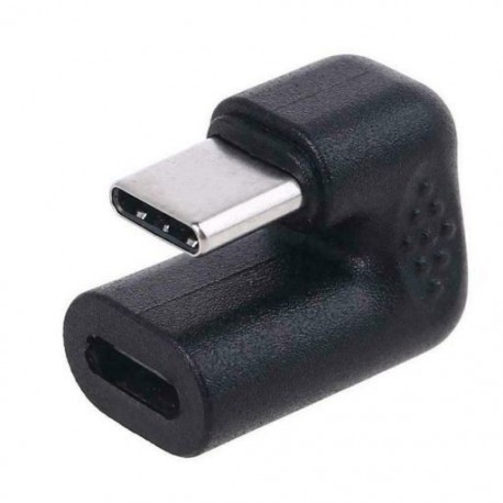 U-alakú, 180 fokos derékszögű USB 3.1 C típusú USB-C konverter adapter okostelefonhoz Samsung Xiaomi Huaweihez